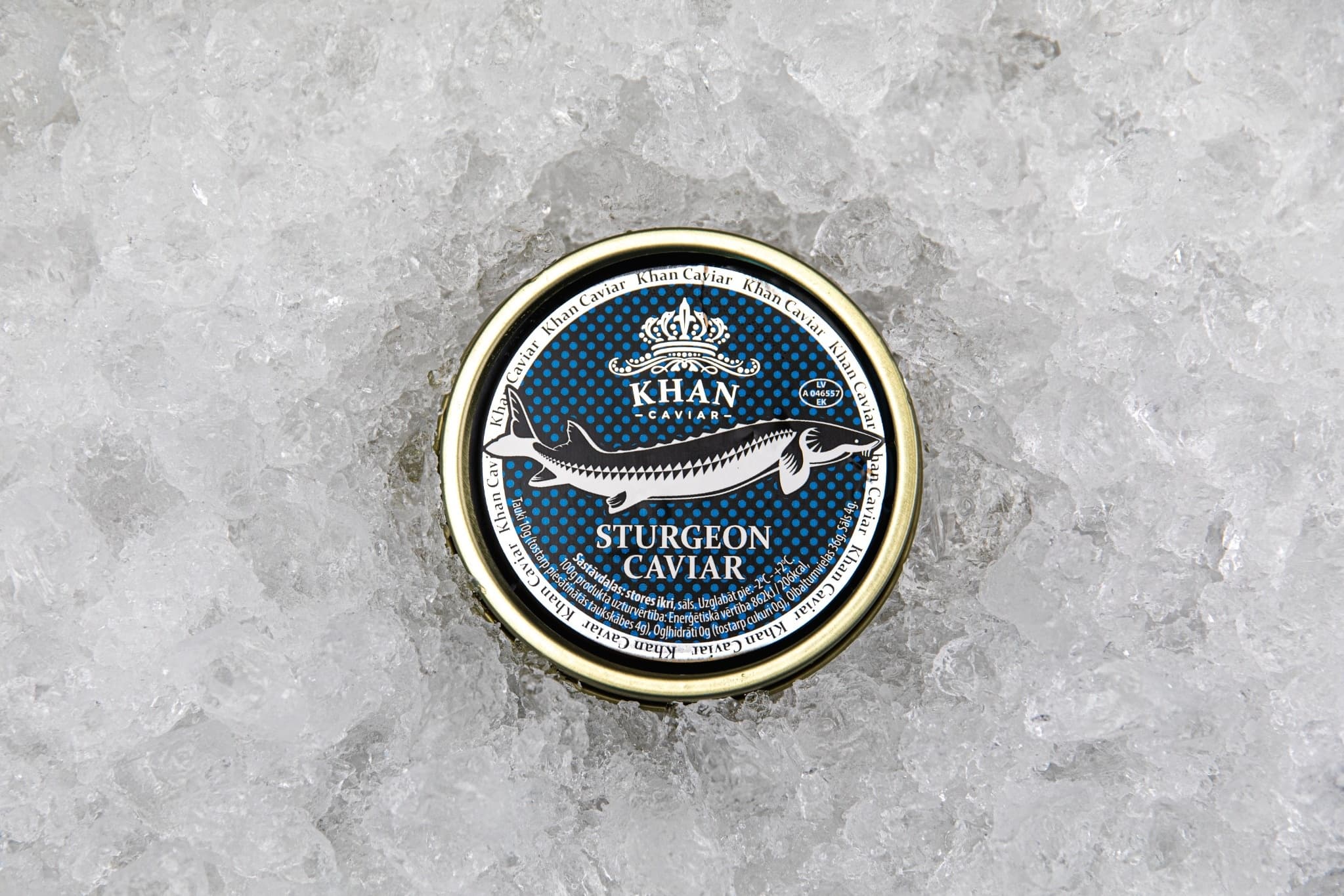 Almas Caviar (Acipenser Ruthenus)