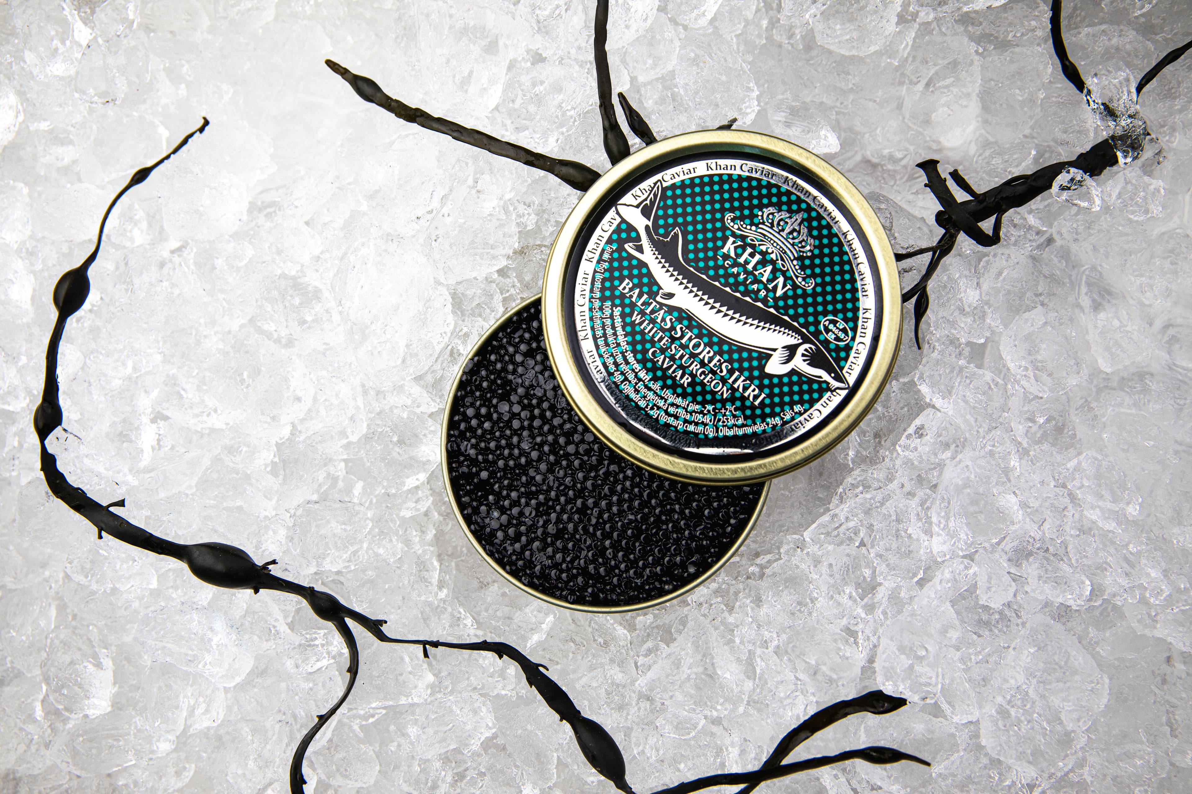 White Sturgeon Caviar (Acipenser Trasmontanus)