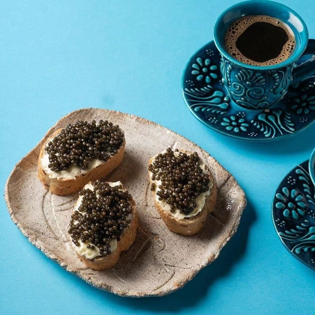 Perfect caviar pairing